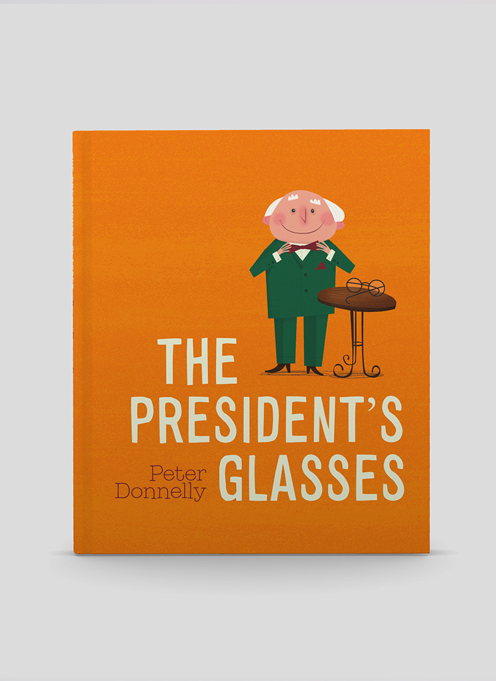 PresidentsGlasses cover design