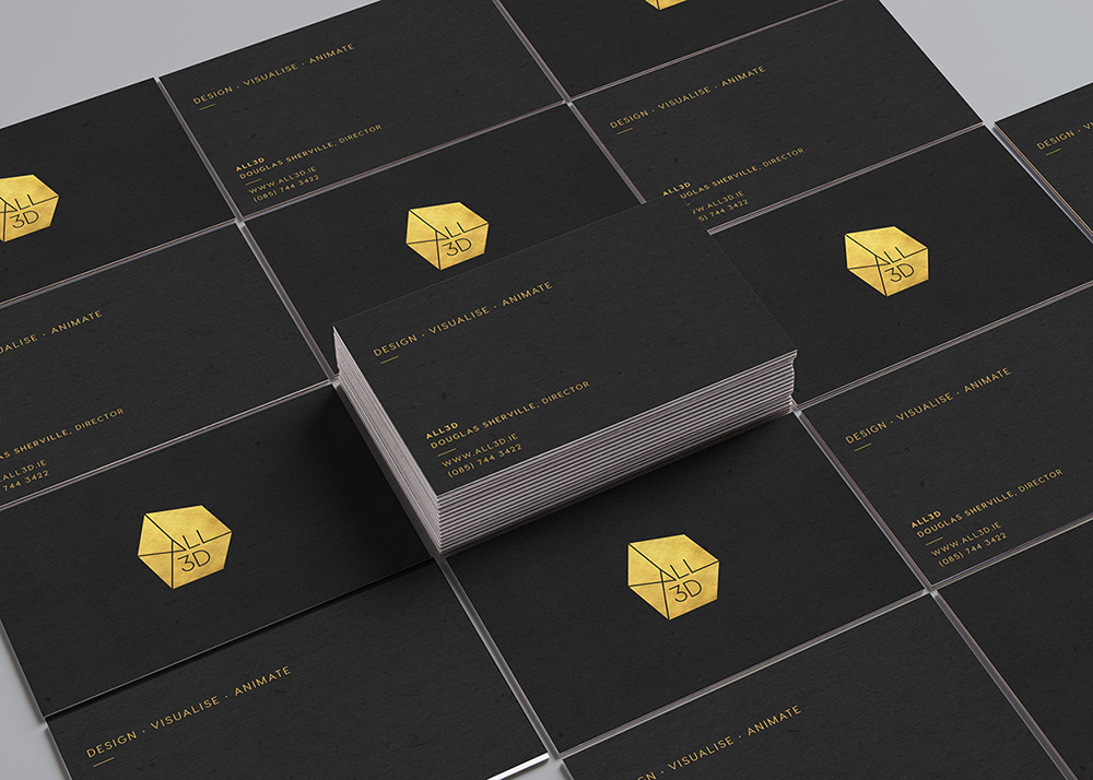 All 3D business cards